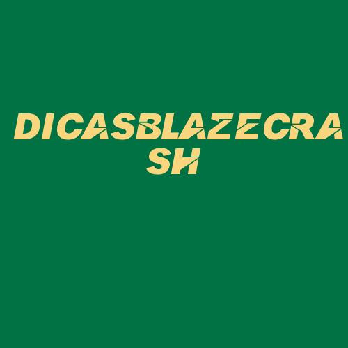 Logo da DICASBLAZECRASH