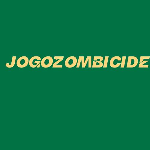 Logo da JOGOZOMBICIDE